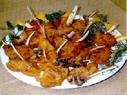 Costoline di agnello alle erbette
