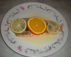Filetto di trota salmonata con agrumi al cartoccio light