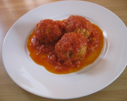Polpette di carne al sugo