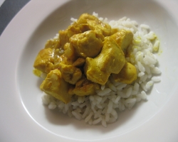 Pollo al curry