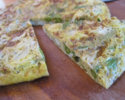 Frittata con gli asparagi