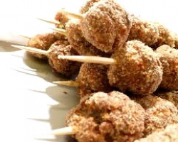 Polpette allo spiedo