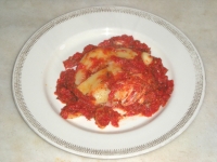 Hamburger alla pizzaiola