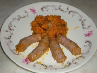 Salsiccia con la zucca