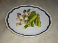 Seppioline con zucchine e fiori
